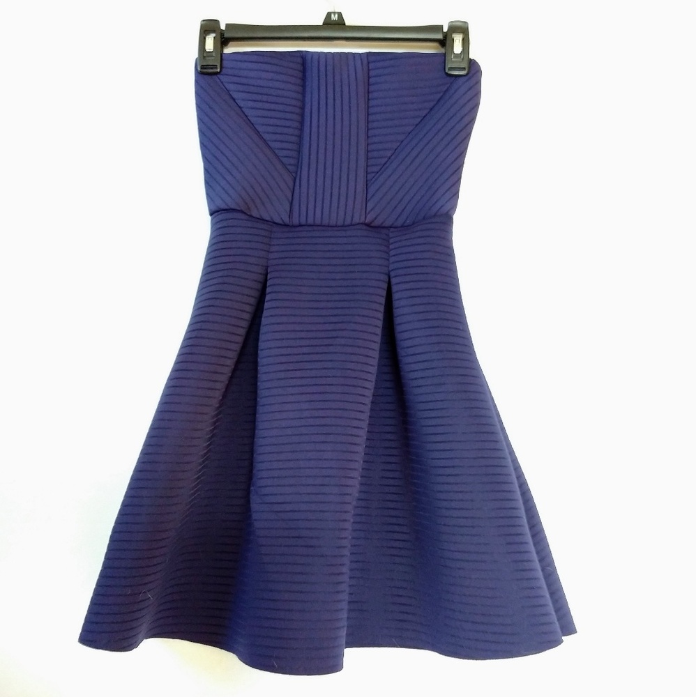 Charlotte Russe Strapless Flare Formal Dress